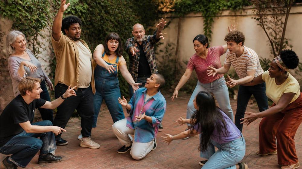 Laughter and theater